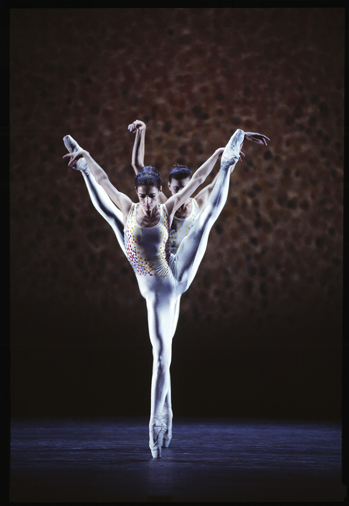 Voluntaries, Het Nationale Ballet, Glenn Tetley, 1996 dancers N. Caris and C. Davis