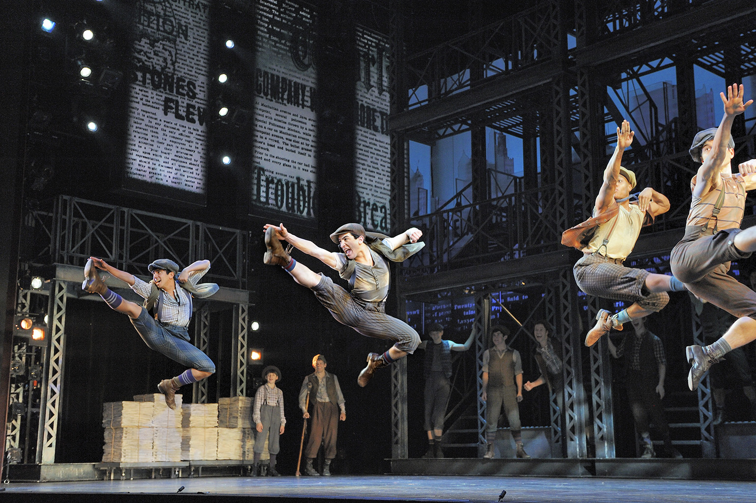 Newsies, the musical, Disney Theatrical Productions, 2012, Broadway New York