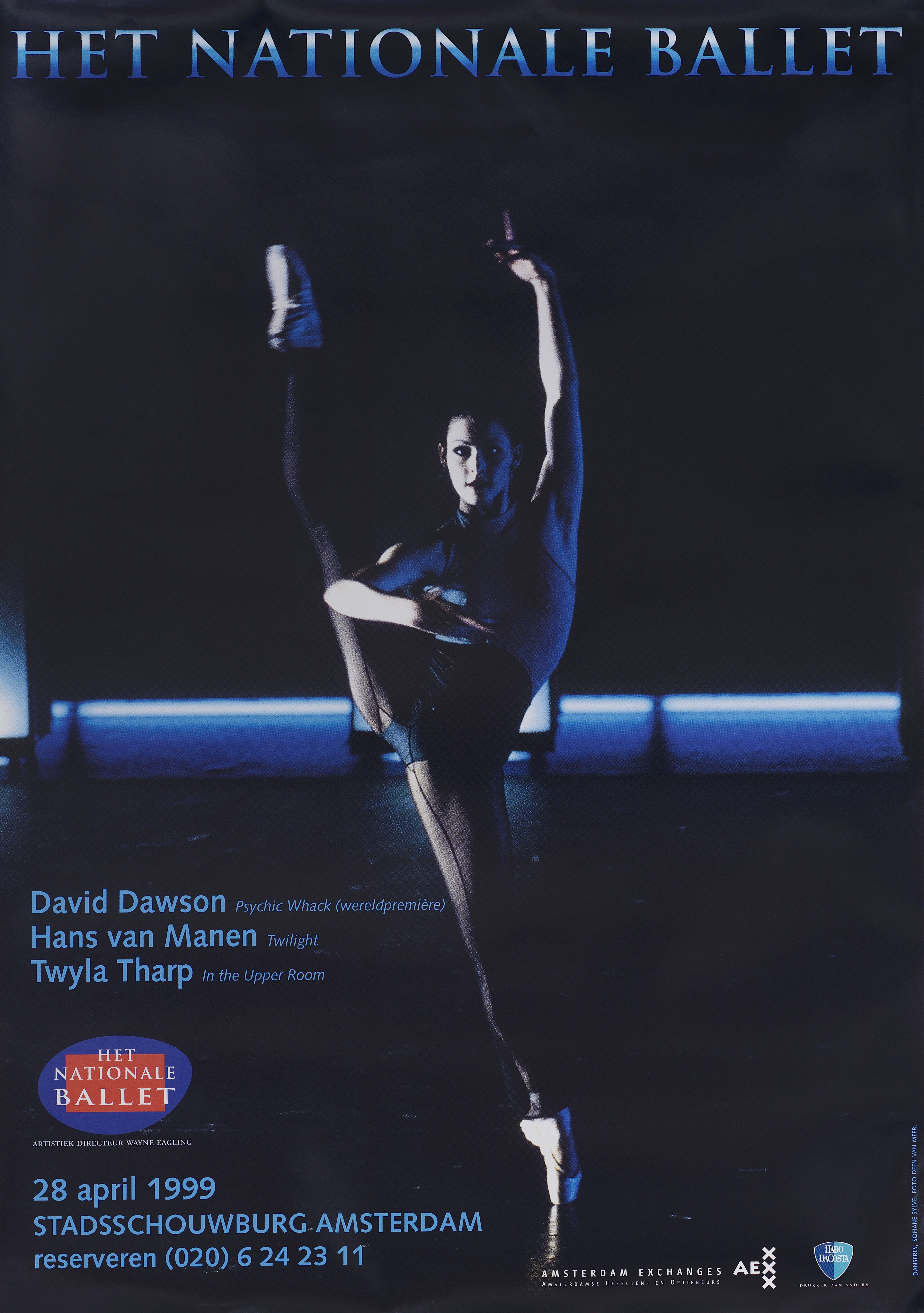 Affiche - Het Nationale Ballet - David Dawson