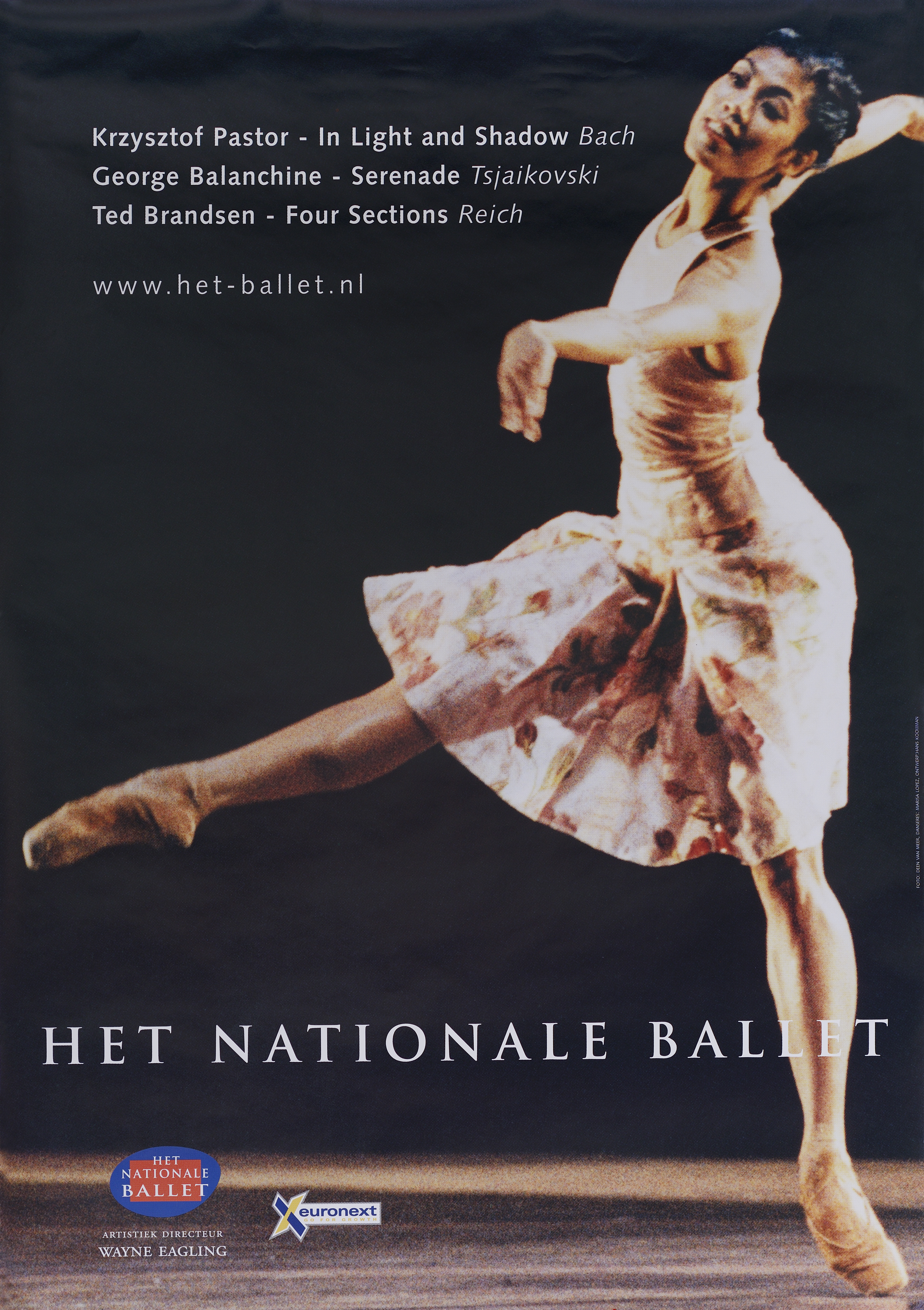 Affiche - Het Nationale Ballet - In Light And Shadow