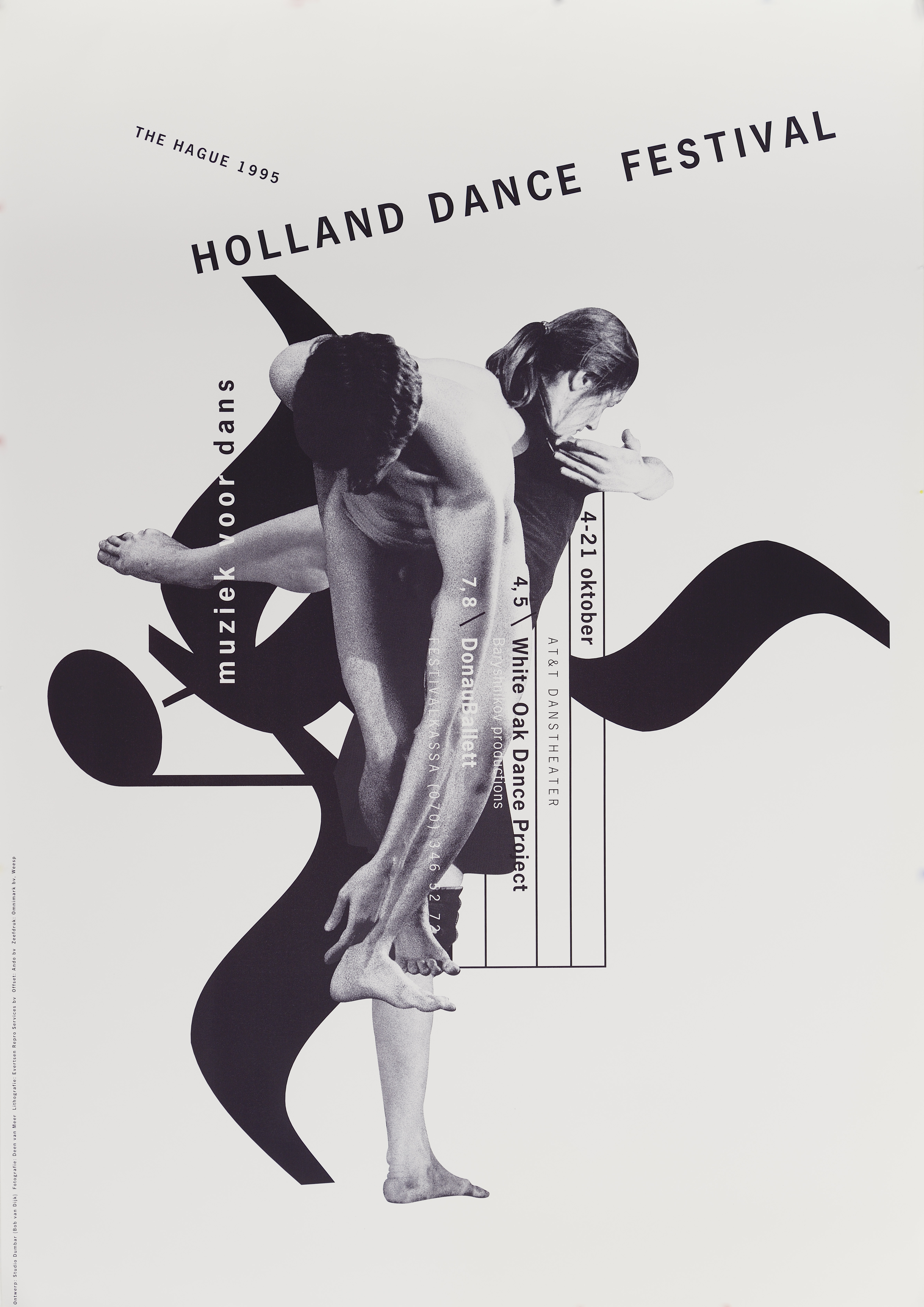 Affiche - Holland Dance Festival 1995